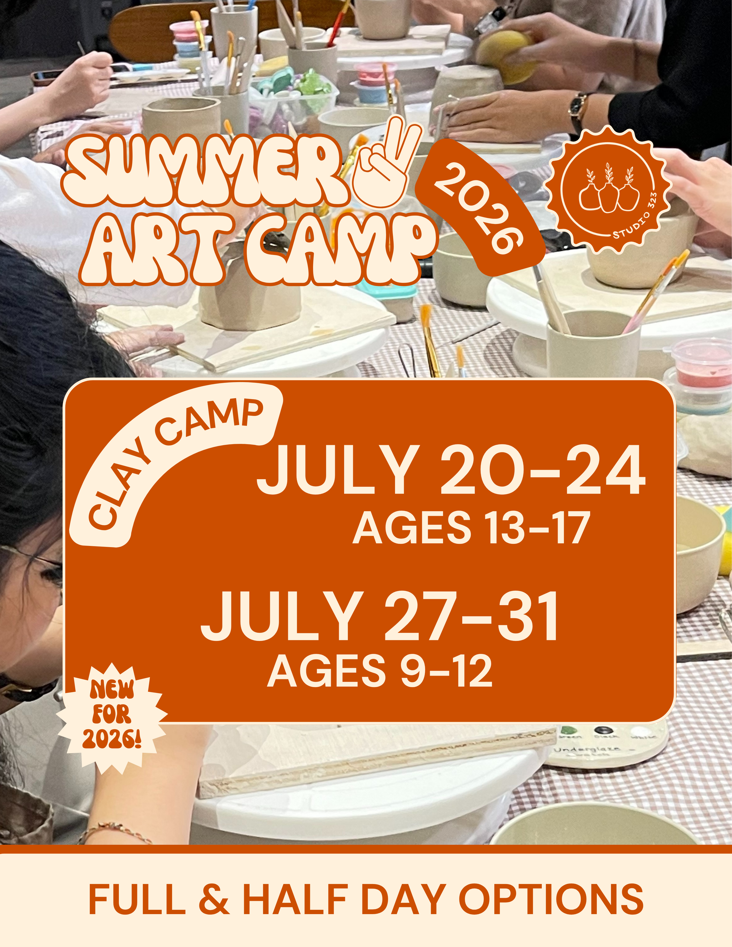 Kids Camps & Events — Create With Us — Studio 323